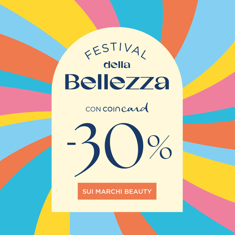 30% DI SCONTO SUI MARCHI BEAUTY CON COINCARD 
